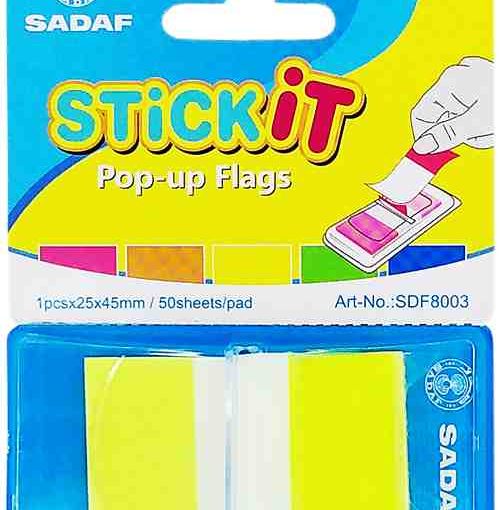 SADAF STICKIT POP-UP FILM INDEX NO.25X45MM – Shakeel Trading